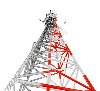 电讯塔电信塔通信系统频率收音机互联网天线电话插图机动性技术背景图片