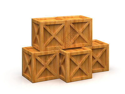 堆叠清酒盒堆叠密封货物木箱包装纸箱盒子橡木案件货运仓库松树邮件正方形后勤立方体背景