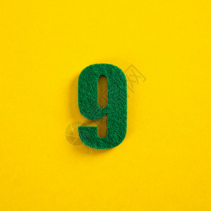 黄色背景的多彩数学校数字字体数学符号背景图片