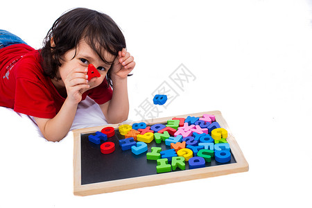 玩具字母表抽象的知识高清图片