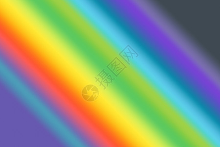 彩虹条纹装饰设计高清图片