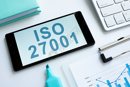 系统确认提示音关于智能手机屏幕上ISO 27001标准的信息背景
