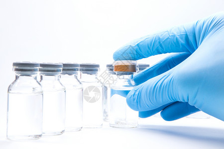 白种一瓶疫苗剂量措辞医疗瓶高清图片
