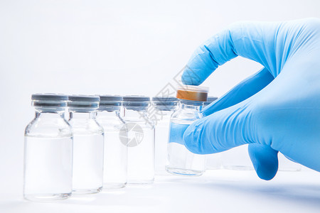白种一瓶疫苗剂量白种背景的一瓶疫苗安瓿解决方案诊所药品玻璃疾病制药标签药剂药物背景