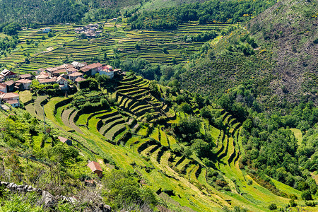 维斯纳peneda-gerês国家公园乡村的高清图片