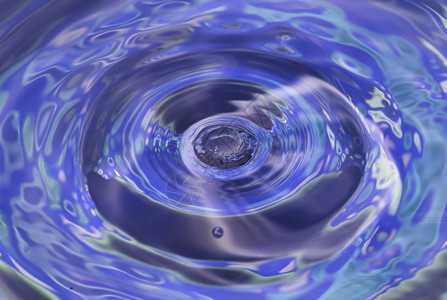 滴滴滴素材水滴滴子反射液体运动雨滴圆圈气泡环境宏观青色蓝色背景