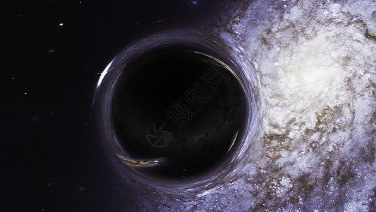 神秘宇宙黑洞空间的黑洞太阳物理时间气氛天文学宇宙科学星云行星3d背景