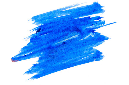 蓝色油漆横幅弄脏形象的高清图片