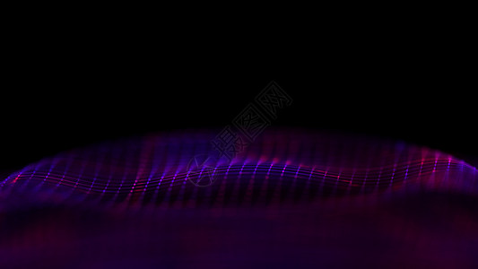 紫色科技音乐波浪背景 霓红灯舞蹈宏观公司海浪展示电视粉色艺术屏幕夜店背景图片