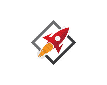 航班图标火箭标志 vecto轨道行星航班卫星旅行商业技术科学宇航员星星背景