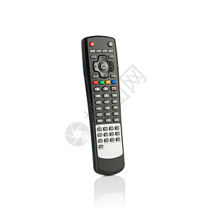 黑色电视电视机红外遥控娱乐钥匙程序音乐电影控制器电视红外线菜单控制背景