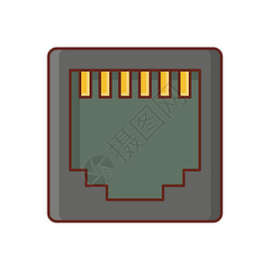知识产权图标以太网插头港口速度网络电脑技术宽带局域网互联网知识产权背景