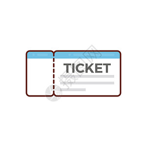 机票图标机票标签展示商业黑色座位优惠券抽奖浅滩旅游白色背景
