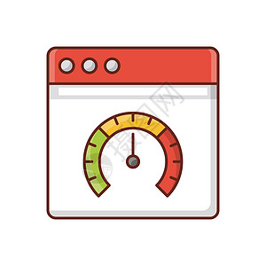 迈速表图标业绩测量开发商网站仪表中风网页标识互联网网络车速背景