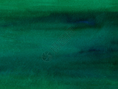 深绿色手绘水彩抽象背景背景图片