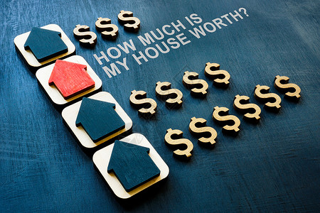 很多房子我的房子值多少钱? 房子很小 我问了多少?背景