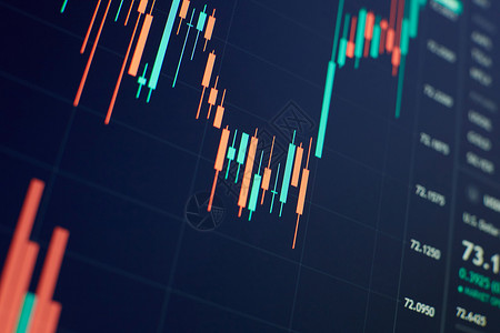 数字0插图新的现代计算机和业务战略作为概念 带有烛台图的财务图用于股价变化报告的市场分析平衡数字生长活力操作网络软件数据展示溪流背景