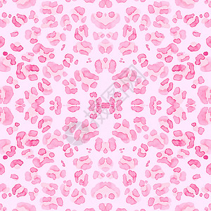 粉色圆点点边框粉红豹边框 女性捷豹皮肤艺术品背景