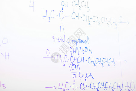 白野猪上的化学分子结构物理计算木板遗传学工作商业科学老师教育学生图片