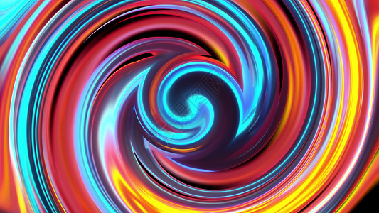 旋转的螺旋圈圆圈插图戒指创造力漩涡液体运动海浪海洋边界图片