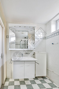 白色浴室设计背景图片
