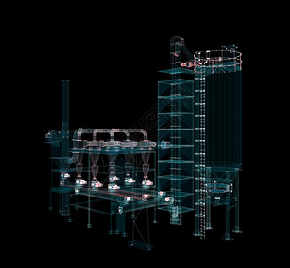 工业界面素材工业设备 阀门 水管和感应器技术电脑虚拟现实管子x光管道3d创新界面互联网背景