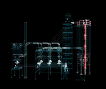 工业界面素材工业设备 阀门 水管和感应器界面工程3d技术电脑管道管子用户生产传感器背景
