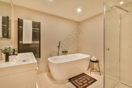 浴缸免抠现代洗手间的内部材料财产龙头风格公寓大理石房子卫生间浴缸卫生背景