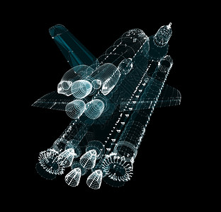 空间火箭和航天飞机摘要 所有颗粒计算机引擎行星动态飞船创新飞行勘探宇宙科学背景图片