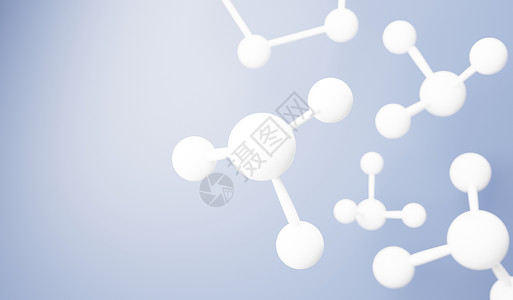 富氧离子侧细胞或分子中简单化学键的 3d 渲染 原子 离子 键和分子的结合 液滴气泡背景 共价键 生化相互作用微生物学技术科学生物皮肤化背景