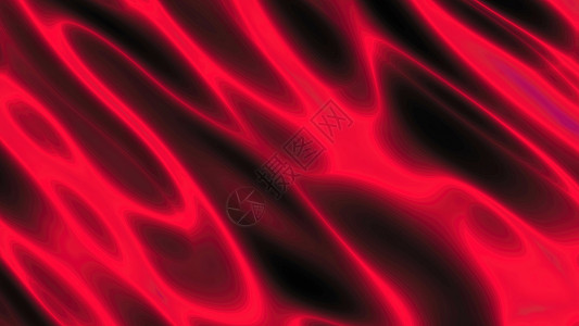 分形光红波图案抽象背景图片