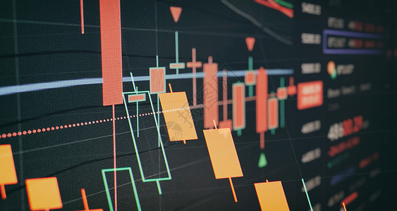 包含市场分析的监视器数据 栏图 图表 财务数字 单位 千兆赫广告营销道具货币资金统计银行外汇金融市场背景