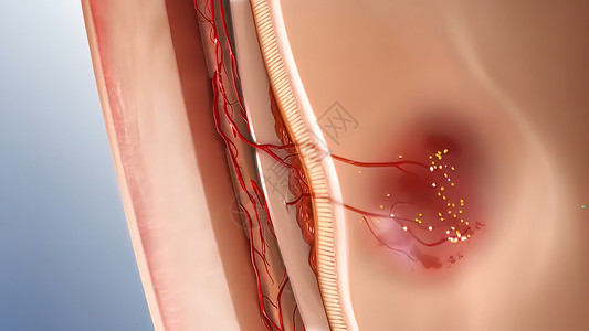 3D美鼻Glaucoma眼病 3D例睫毛汗腺化妆品眼疾腺体眼科眼皮鸢尾花药品皮肤背景