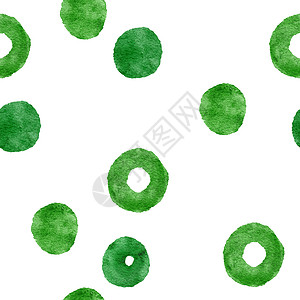 绿色圆圈图案覆盖绿色的高清图片