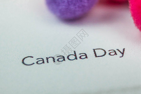 每日计划者或日历的结束 手写贺词 用于像加拿大日这样的庆祝活动或节假日联邦年度国家办公室喜悦宪法日记规划师女性幸福背景图片
