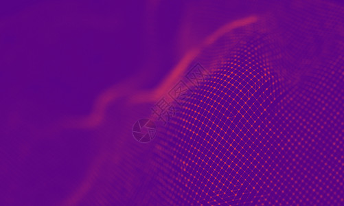 抽象紫色几何背景 连接结构 科学背景 未来技术 HUD 元素 连接点和线 大数据可视化和商业三角形网络黑色墙纸圆圈边缘插图线条蓝背景图片