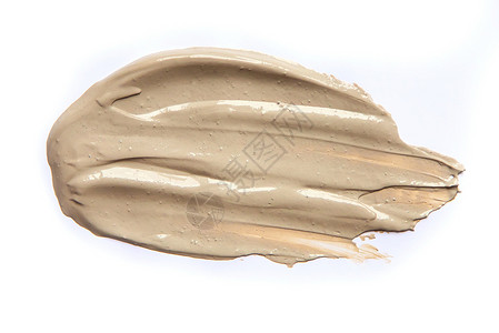 粘贴产品面罩粘土质地分离 有选择的焦点护理化妆品黏土治疗奶油身体保湿横幅面具蓝色背景