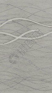 抽象标记手绘背景纹理 灰色背景上的灰色波浪蜡笔艺术黑色铅笔画波浪状铅笔创造力绘画中风涂鸦背景图片