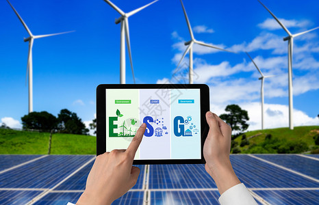转型发展绿色企业转型 促进环境保护和ESSG业务概念的绿色商业转变公司目标回收互联网治理电脑生态涡轮思考药片背景