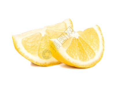 柠檬水果片小路润饰食物剪裁白色黄色果汁水果饮食宏观高清图片