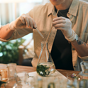 是内容效果图水培法是植物学中发展最快的栽培技术 一位面目全非的植物学家在玻璃瓶中向水基植物中添加液体营养素背景