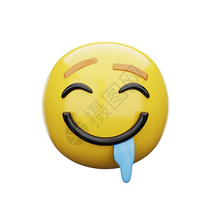 微信收藏素材3脸幸福收藏按钮媒体贴纸标识喜悦化身情绪乐趣背景
