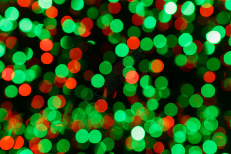 夜里绿灯的致幻照明假期蓝色活力数字噪音蜡烛胶片光泽度庆典节日背景图片