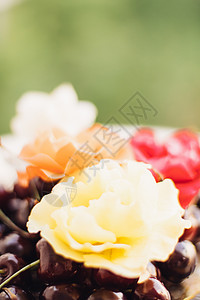 甜蜜有礼爱的甜蜜花朵植物群婚礼模板母亲生日背景乡村假期植物花园背景