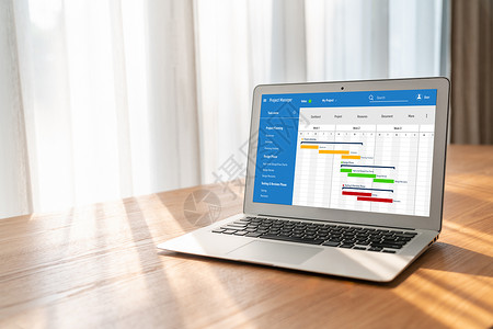 甘特图办公室技术高清图片