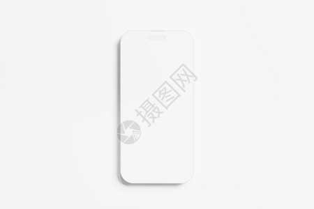 苹果6样机Phone 143D 渲染白色空白样机黏土专业人士网站嘲笑电话推介会摄影网络小样工具背景