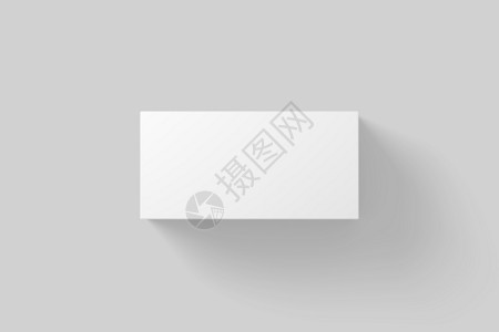 折页图样机宽矩形盒白白3D条纸盒品牌购物贮存广告3d插图样机包装零售背景