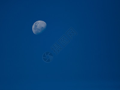 日落时的月亮明月天空宇宙月球月光陨石背景墙纸蓝色科学图片