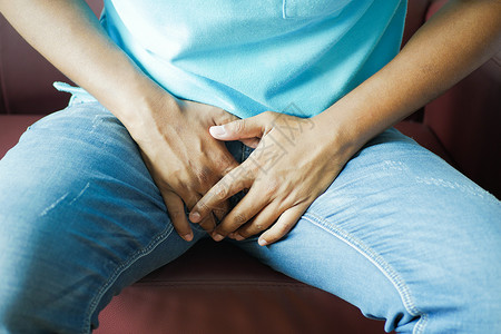 测试需要前列腺和膀胱问题的概念 年轻人的腹部疼痛生殖器性病医疗病人成人男人痛苦勃起男性感染背景