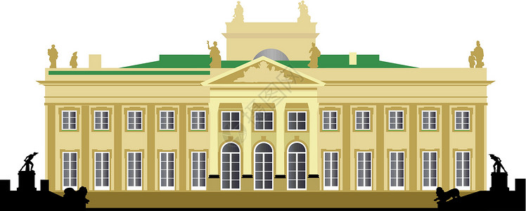 比利茨基建筑Lazienki宫殿设计图片